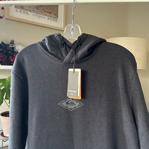 Quiksilver Tech Hoodie Charcoal Gray Hoodie